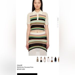 CHLOE CROCHET CROPPED SWEATER